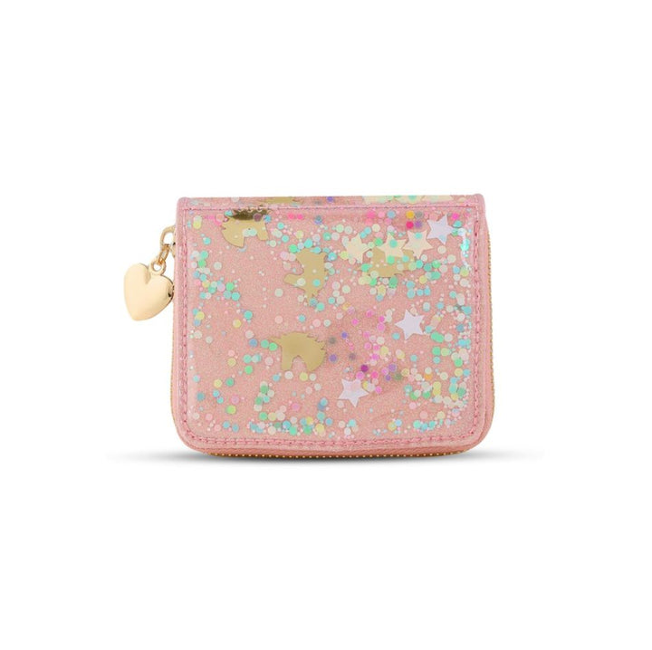 CAR Glitter Unicorn jelly wallet for girls by Carrying Kind
