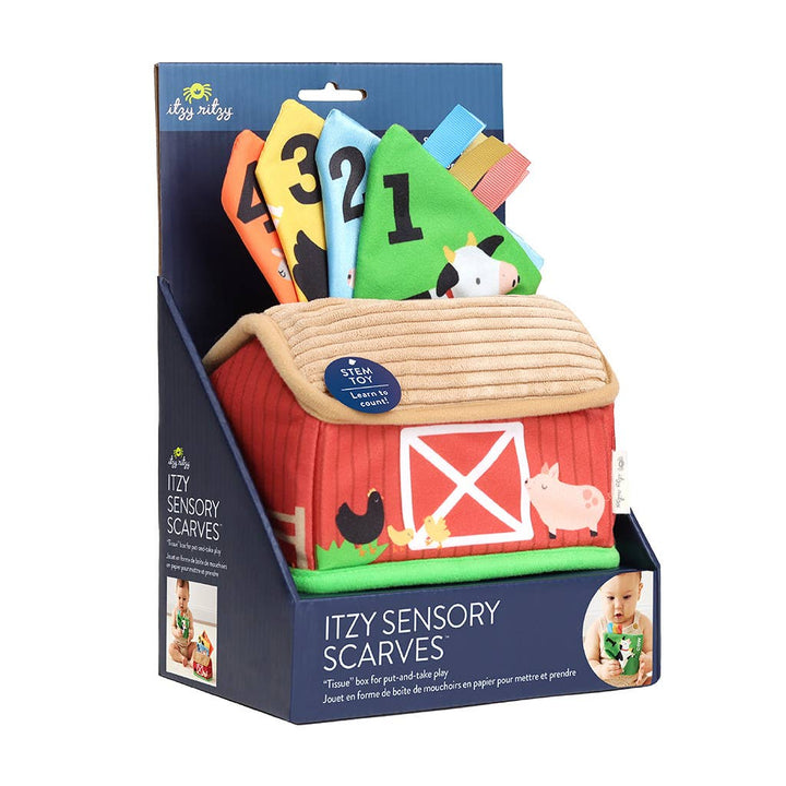 Sensory Scarves™ Farm Toy Barn