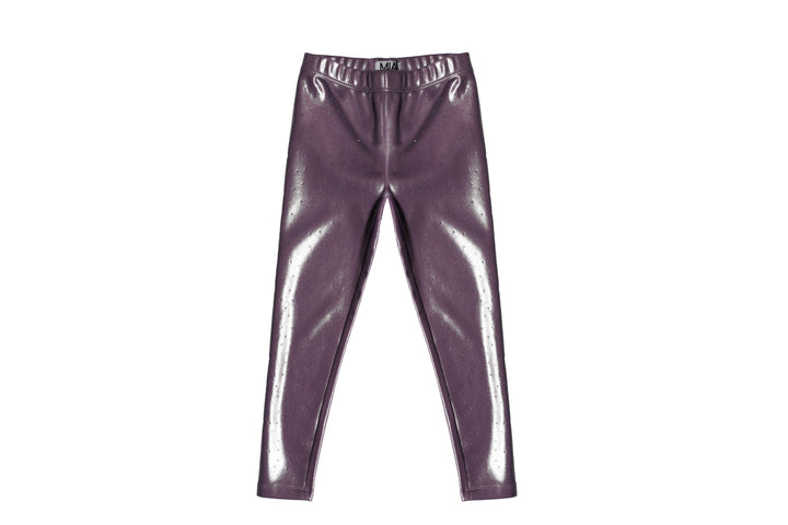 Purple Studded Legging