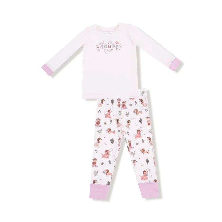 Howdy Cowgirl Dogs 2PC Lounge Set