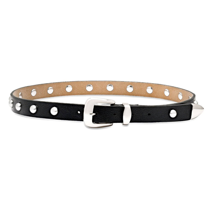 Silverlake Studded Belt in Black and Silver