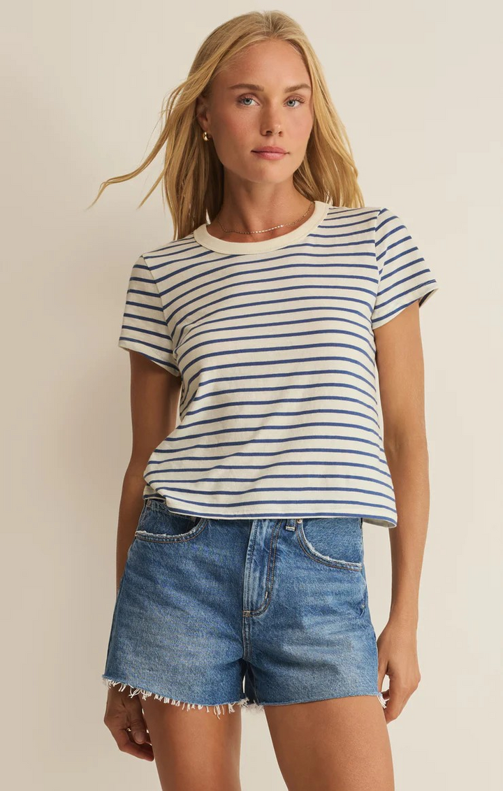 z supply striped tee shirt junie