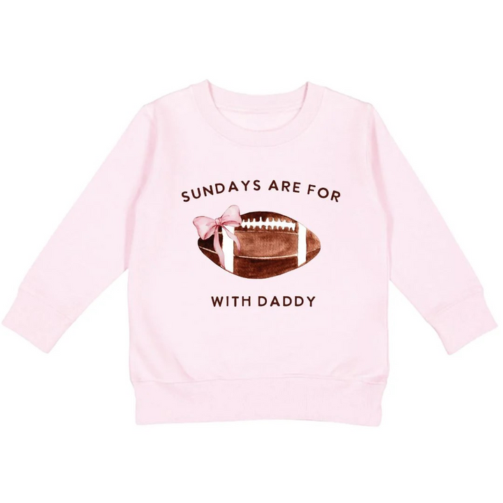 Football with Daddy Sweatshirt
