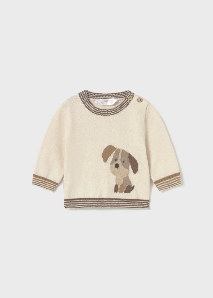Puppy Dog Knit Sweater