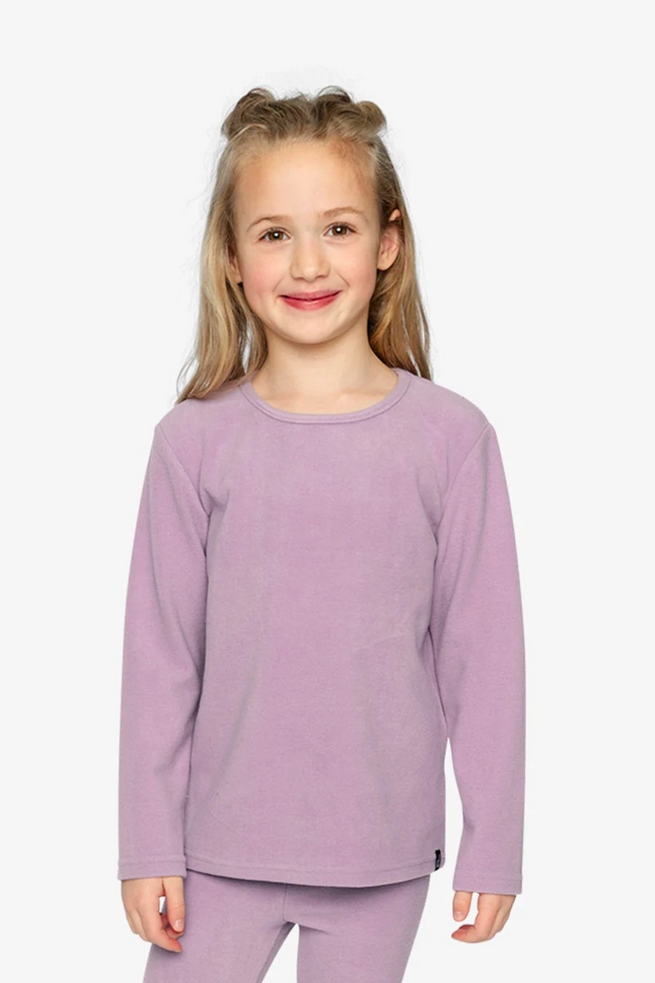 DPD Brushed Ribbed Crew Neck Tee Dusk