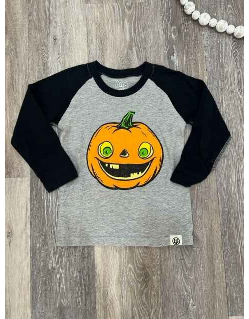WES Jack O Lantern Raglan Tee