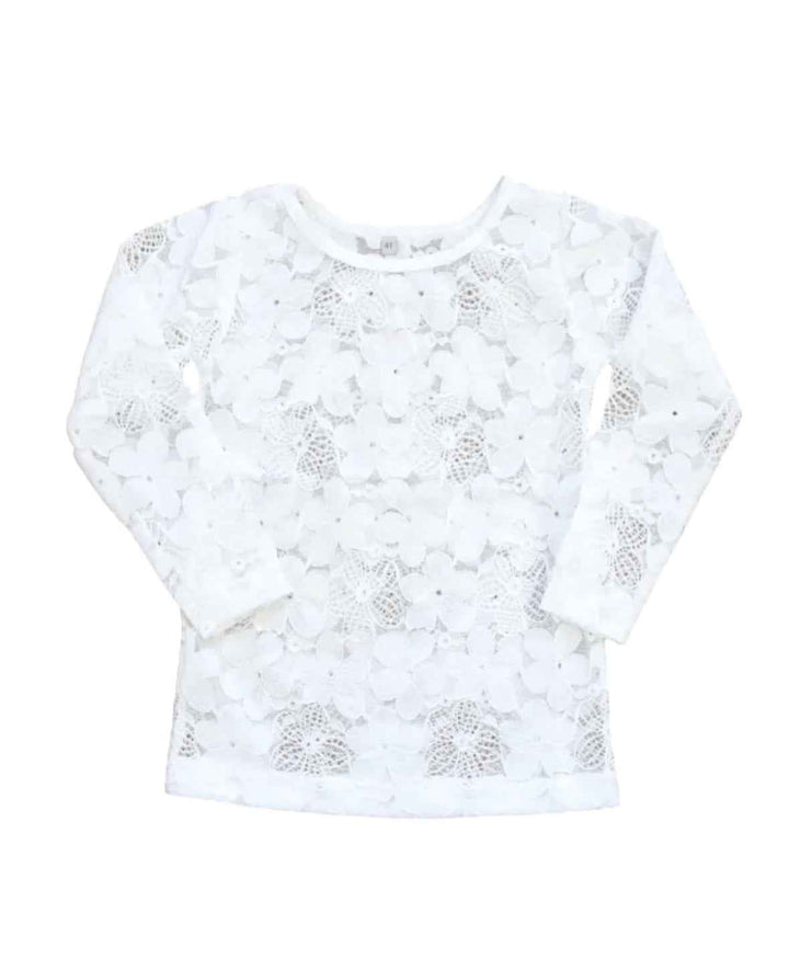 BEG White Lace Top