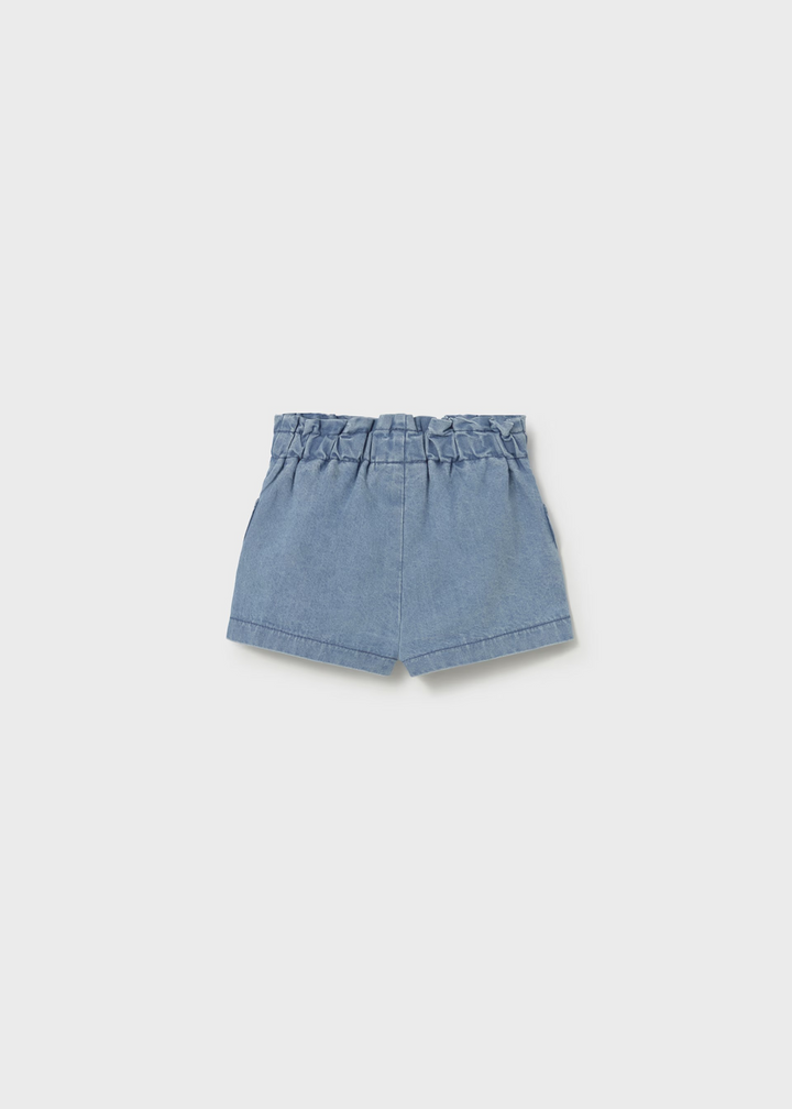 Denim Pull On Shorts 1285