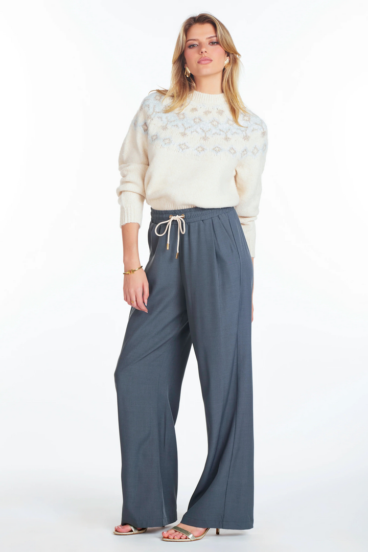 Jordan Drawstring Pant in Charcoal