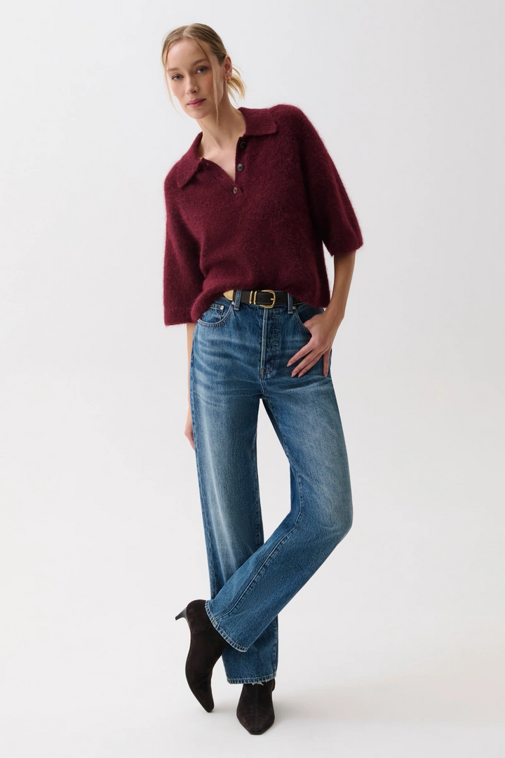 Cassie Super High Rise Jean in Legend