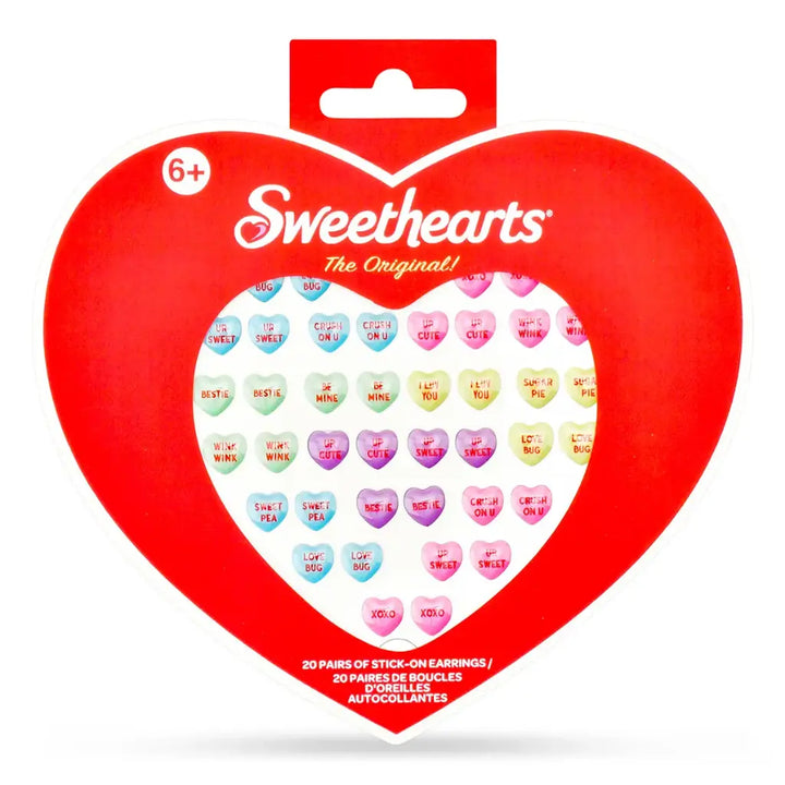 Sweethearts Stick-On Earrings
