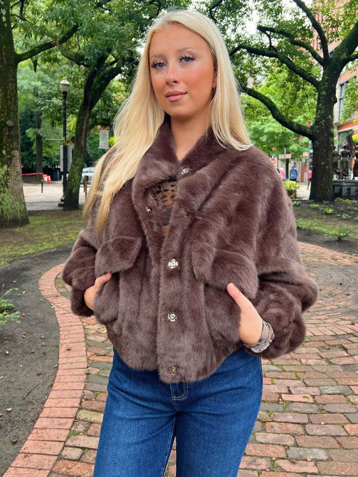 DELUC Badet faux Fur Jacket