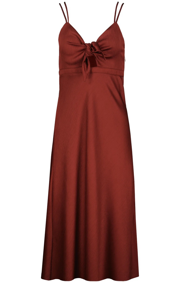 Micro Plisse Bias Cut Dress