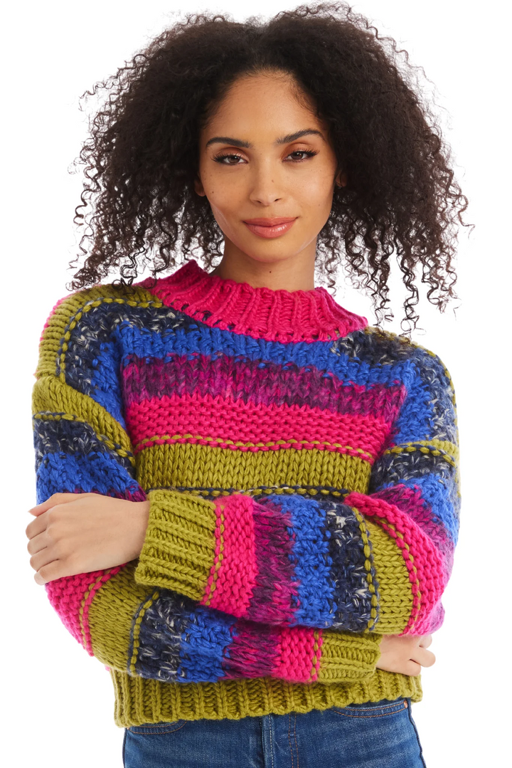 Helena Striped Sweater