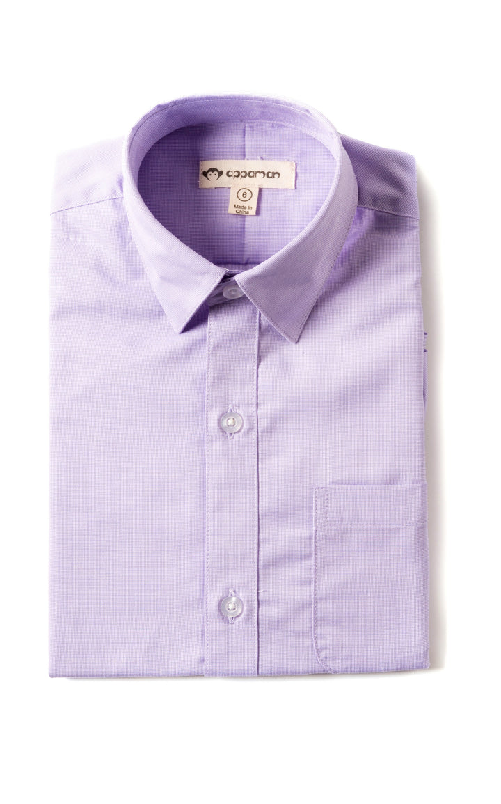 Boys Lavender Standard Shirt