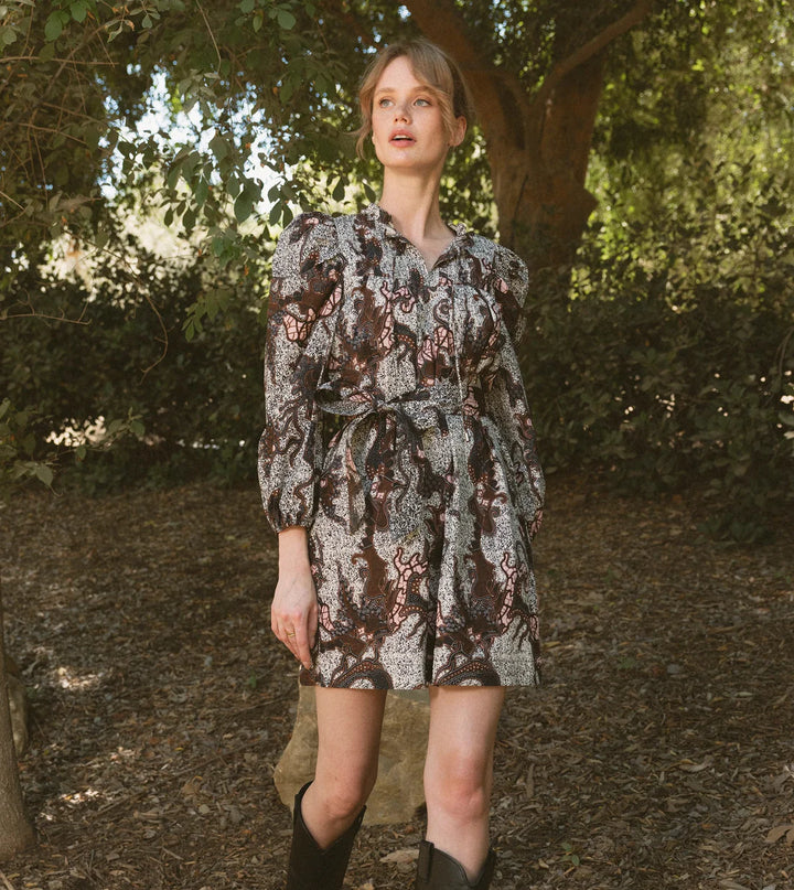 Castello Print Ivana Mini Dress