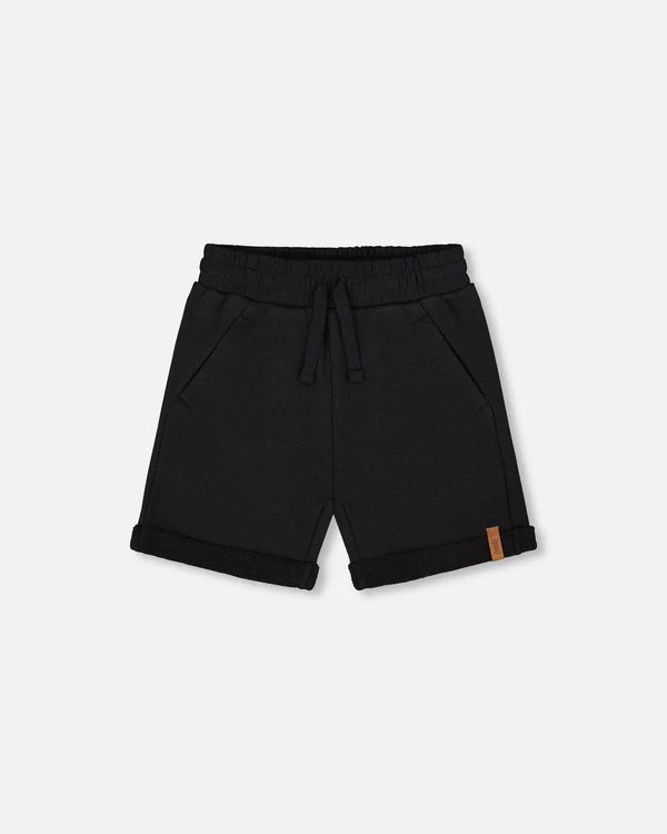 DPD #2 Black French Terry Short