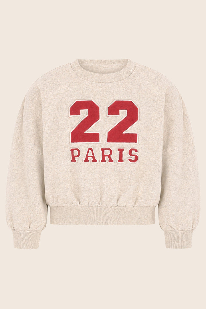 Like Flo Danee Oversized Sweater - Glitter Melee - product view 1