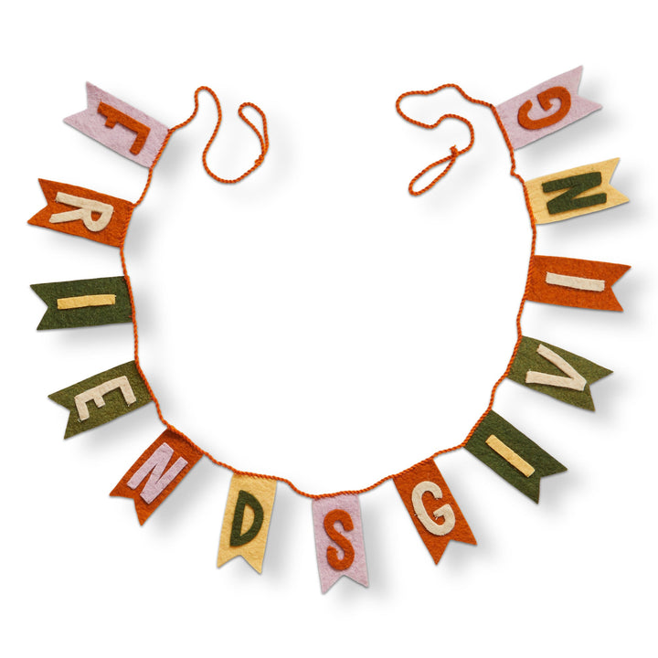 TAG Friendsgiving Wool Felt Garland