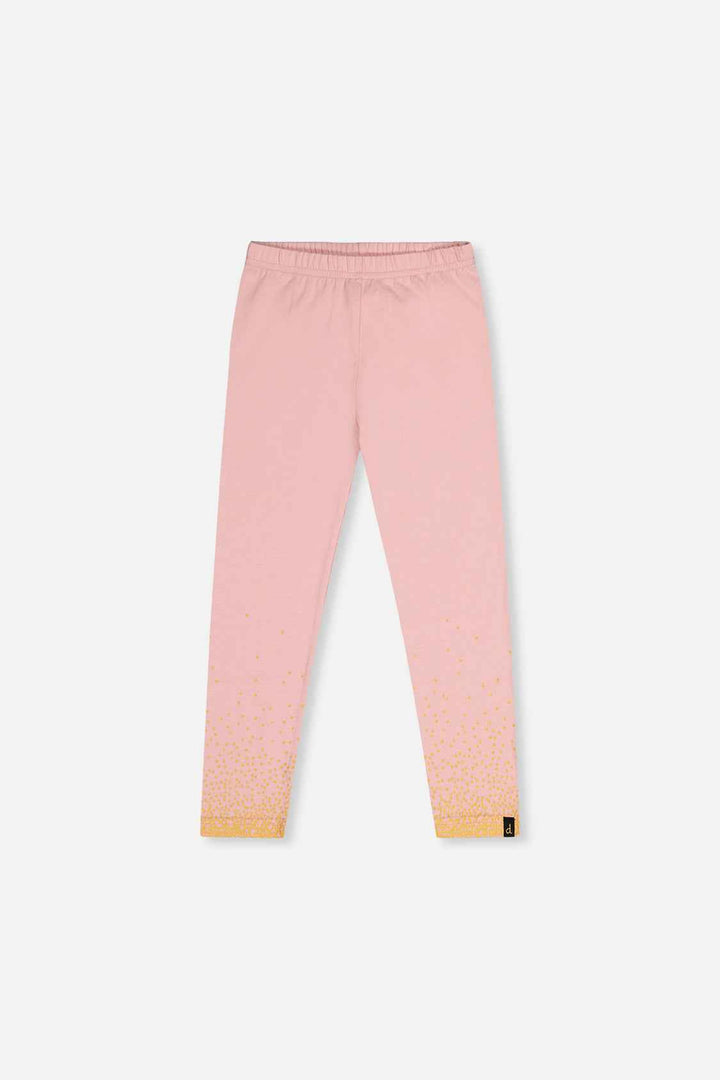 Deux Par Deux Organic Cotton Leggings Pale Dusty Pink