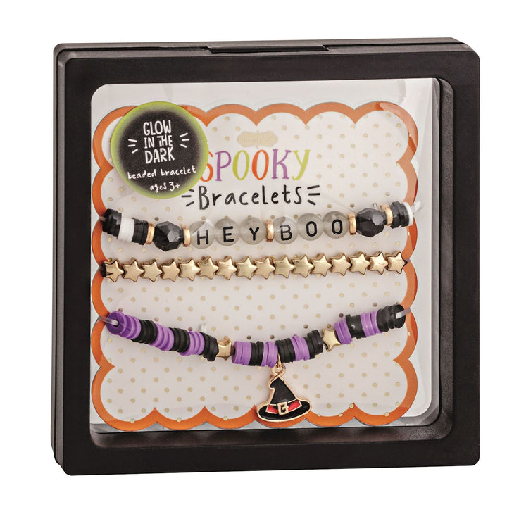 Black Halloween Bracelet Set