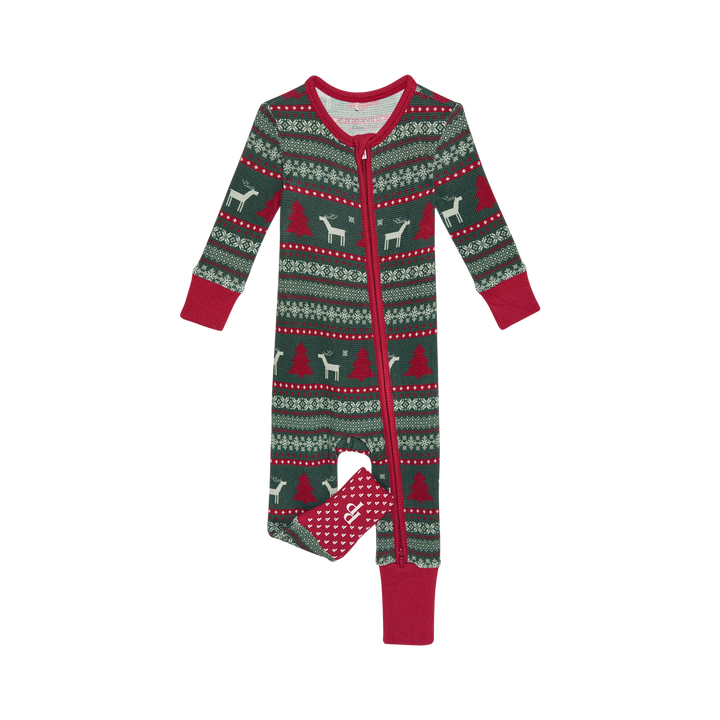 Fair Isle Holiday Convertible One Piece