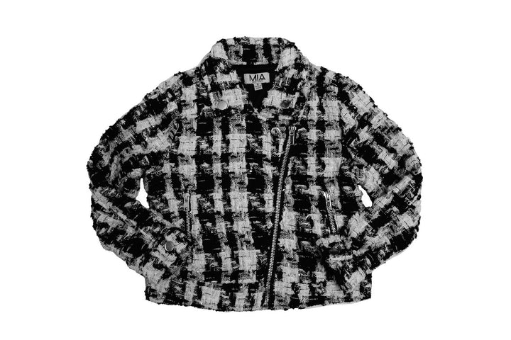 Tween Black & White Jacket