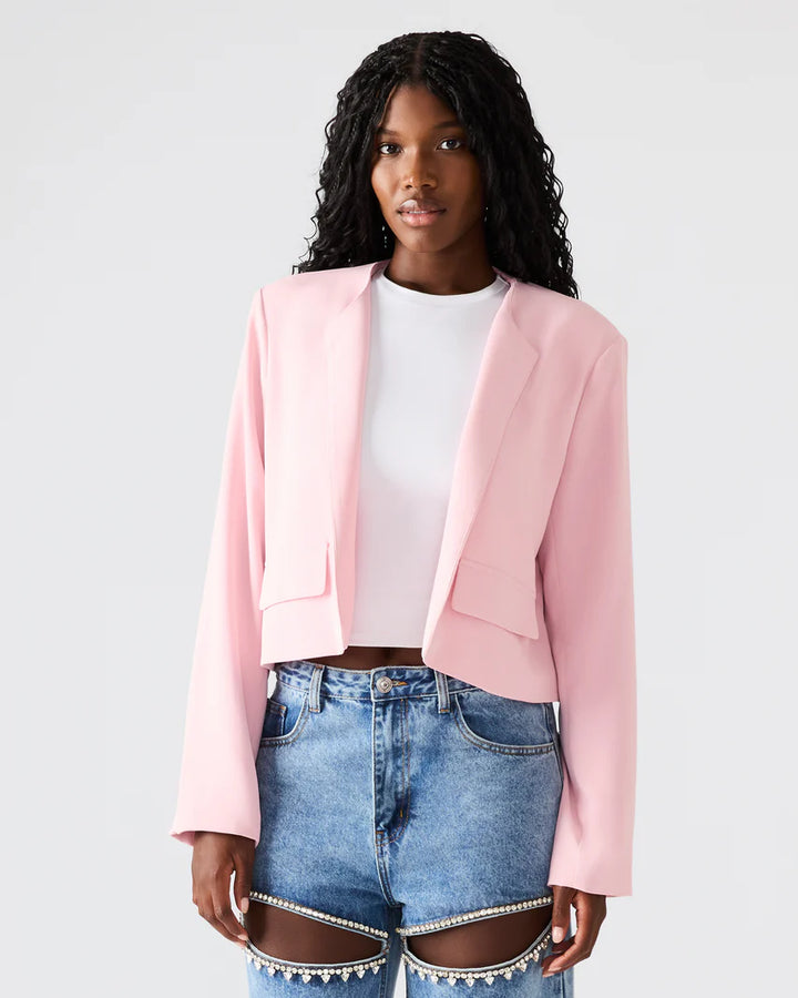 Serena Blazer in Powder Pink
