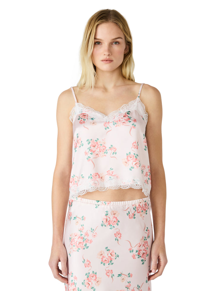 Delany Floral Cami Tank Top