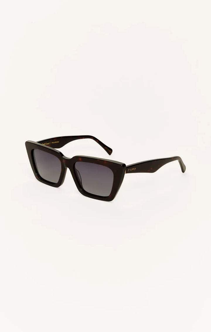 Staycation Polarized Sunglasses in Dark Tort
