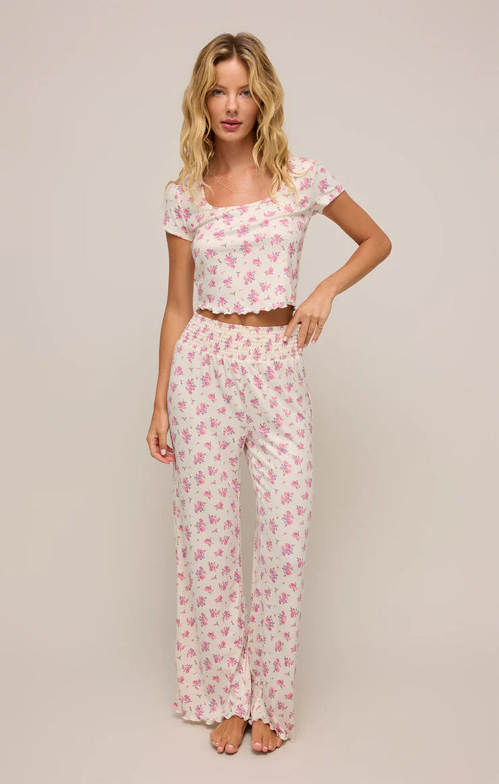 Dawn Ditzy Pointelle Floral Pant