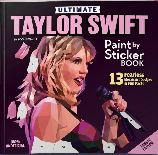Activity Book - Taylor Swift Paint by Sticker