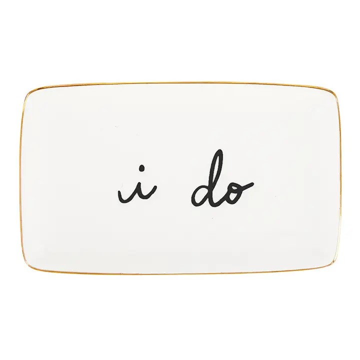 I do Wedding Trinket Tray