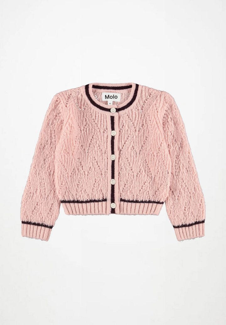 Gady Petal Blush Knit Cardigan