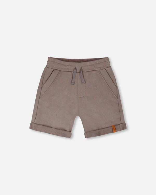 DPD French Terry Taupe Shorts Boy