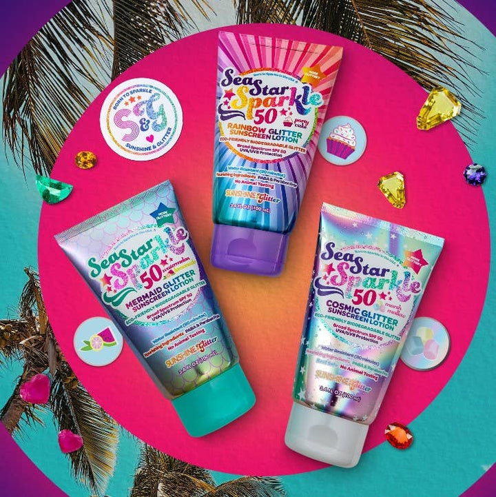 SEA Star Sparkle Glitter Sunscreen