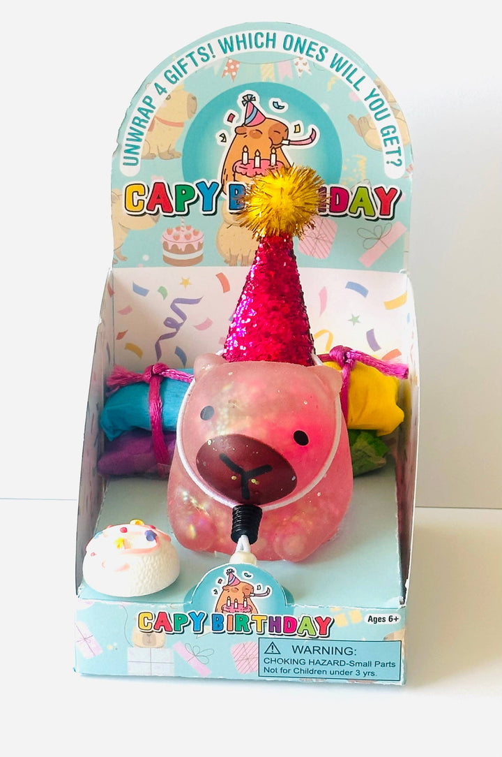 Zorbitz Capy Birthday squishy capybara surprise gift set