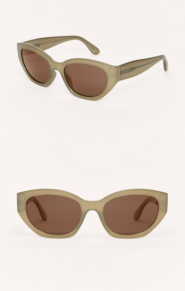Mirage Polarized Sunglasses MOSS-BROWN POLARIZED