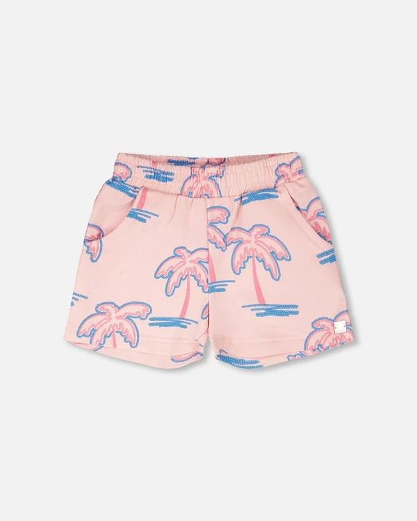 DPD Palm Tree Print Shorts
