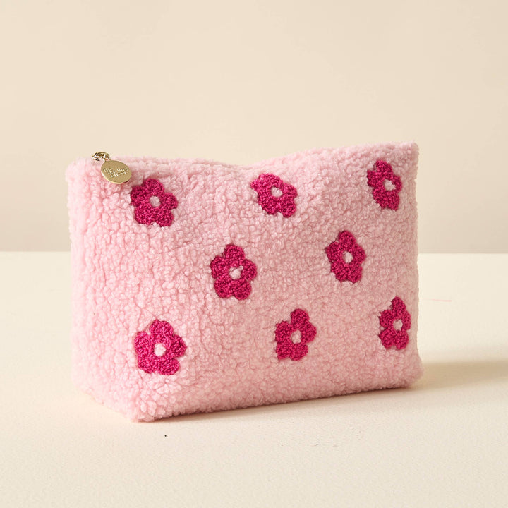 TDE Teddy Pouch in Pink Flower