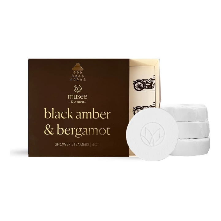 Black Amber & Bergamot Shower Steamer