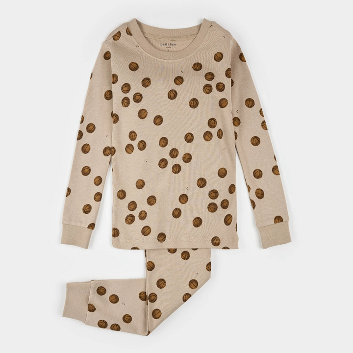 Basketball Printed Pajama Set