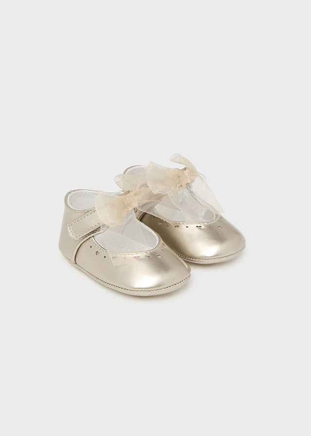 MAY Gold Mary Jane Shoe