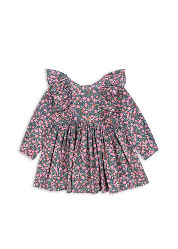 Cianna Floral Bow Back Dress