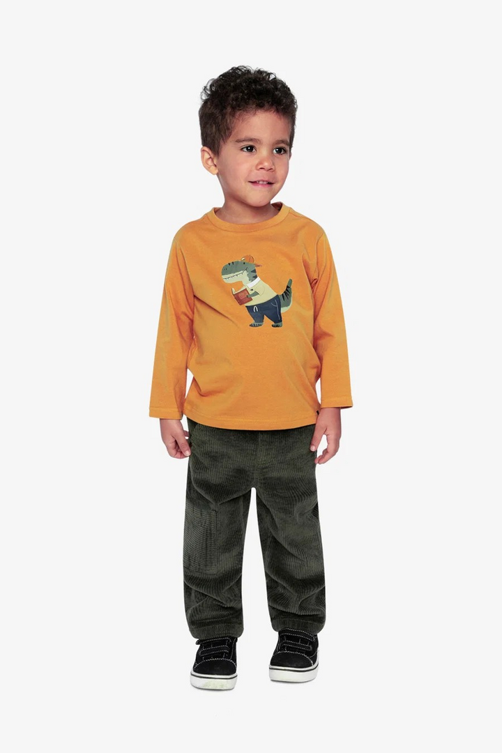 DPD Yellow Dino Tee
