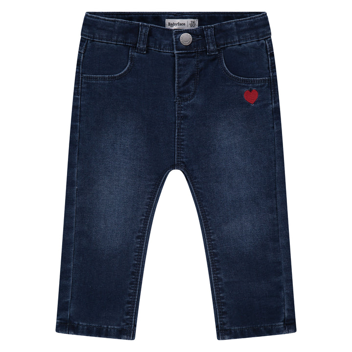 Baby Jeans with Heart Detail