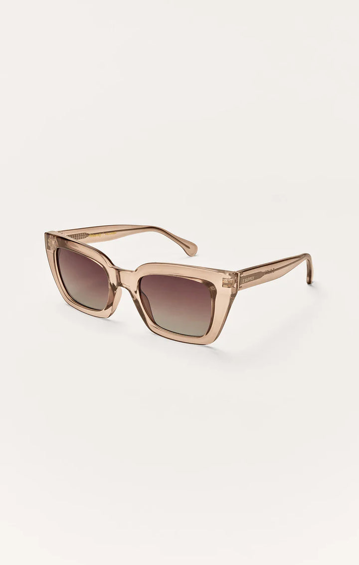 Z Supply ZSU Hideaway Polarized Sunglasses in Sweet Tea - Effortless Style Meets Ultimate UV Protection
