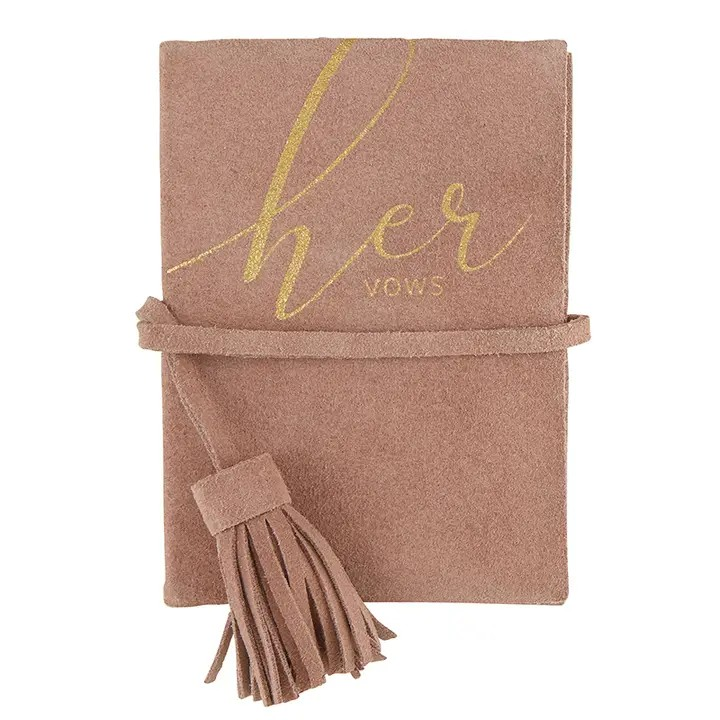 Hers Vows Book Pink