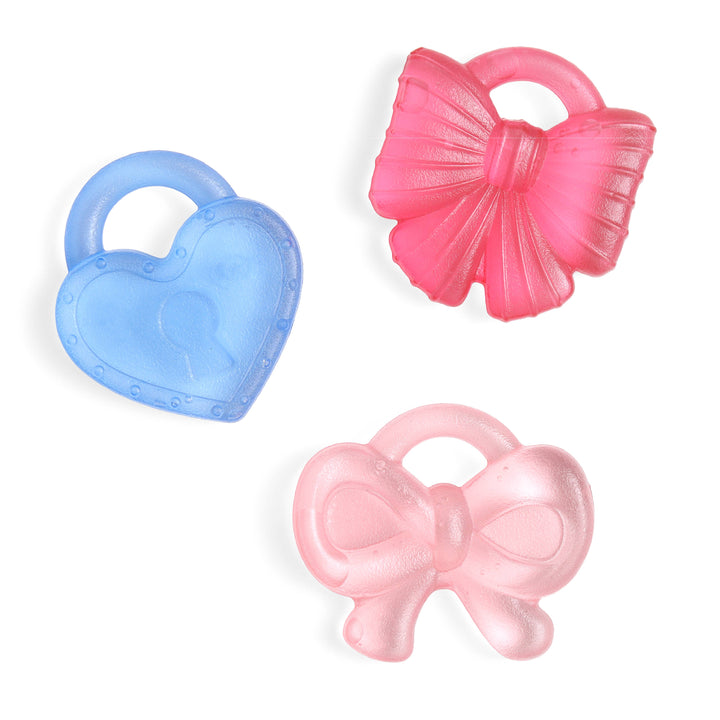 Itzy Ritzy Cutie Coolers bow bath toy