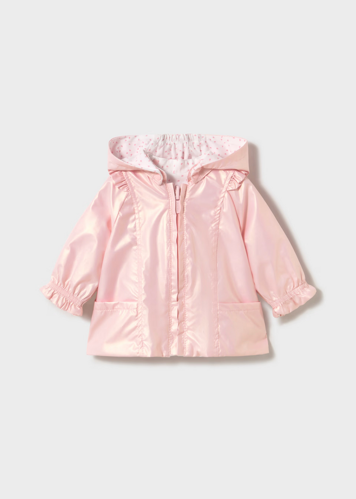 Baby Girls Pink Reversible Jacket 1486
